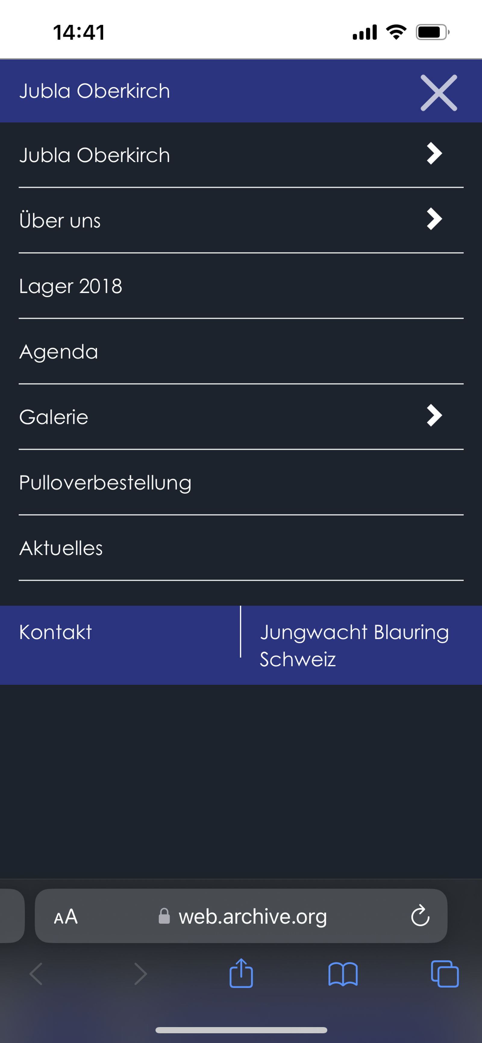 Navigation Mobile (alt)