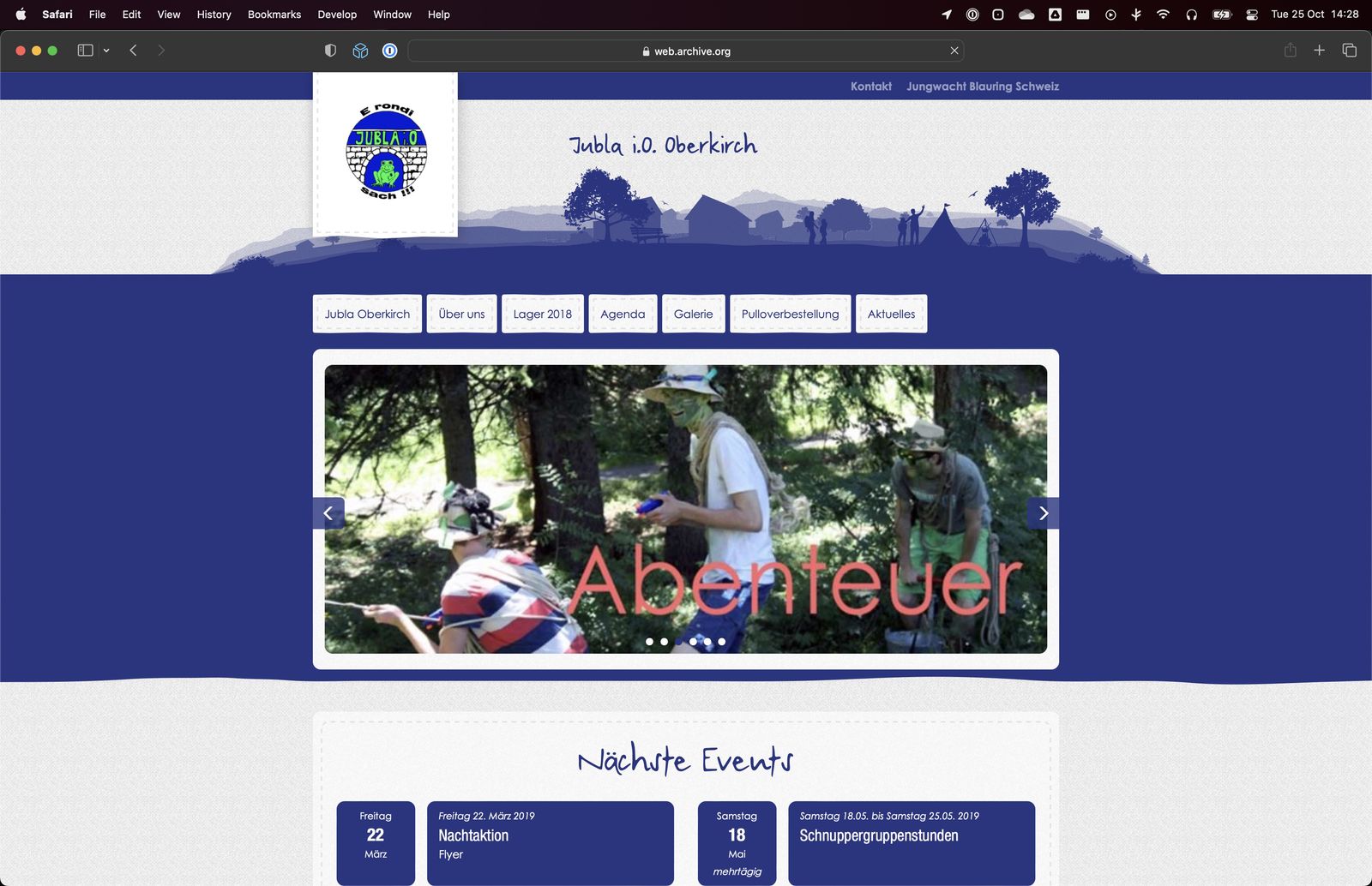 Startseite Desktop (alt)