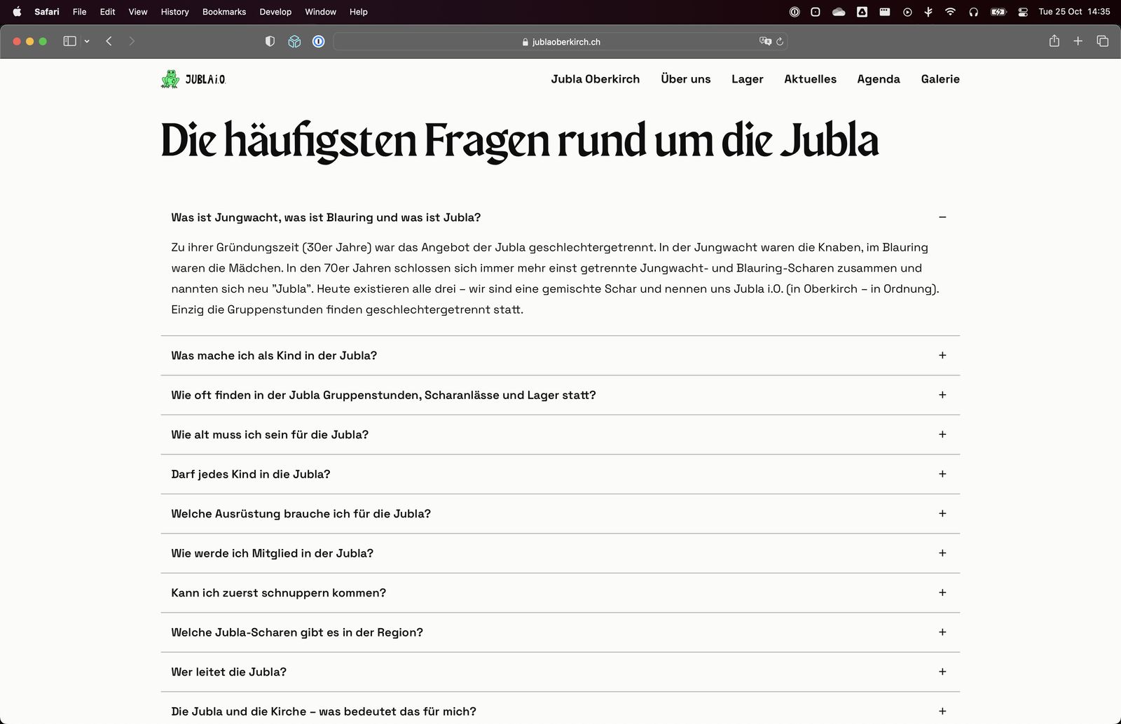 Häufigste Fragen auf der Startseite Desktop (neu)