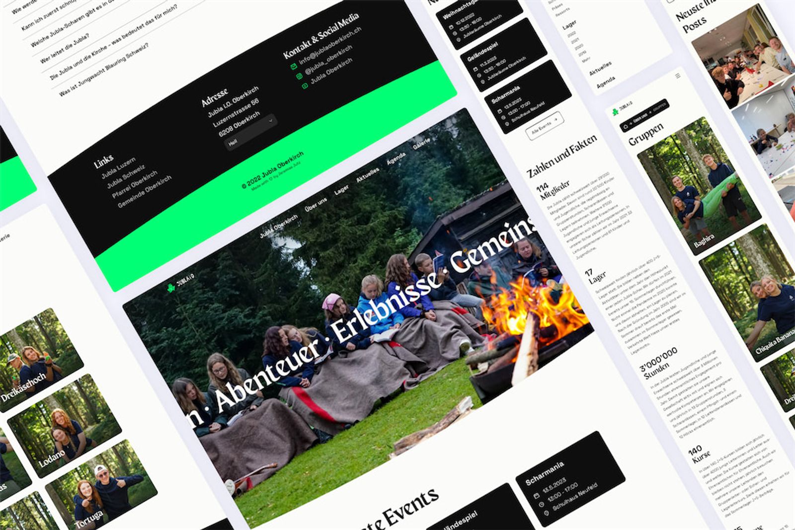 Jubla Vereinswebseite