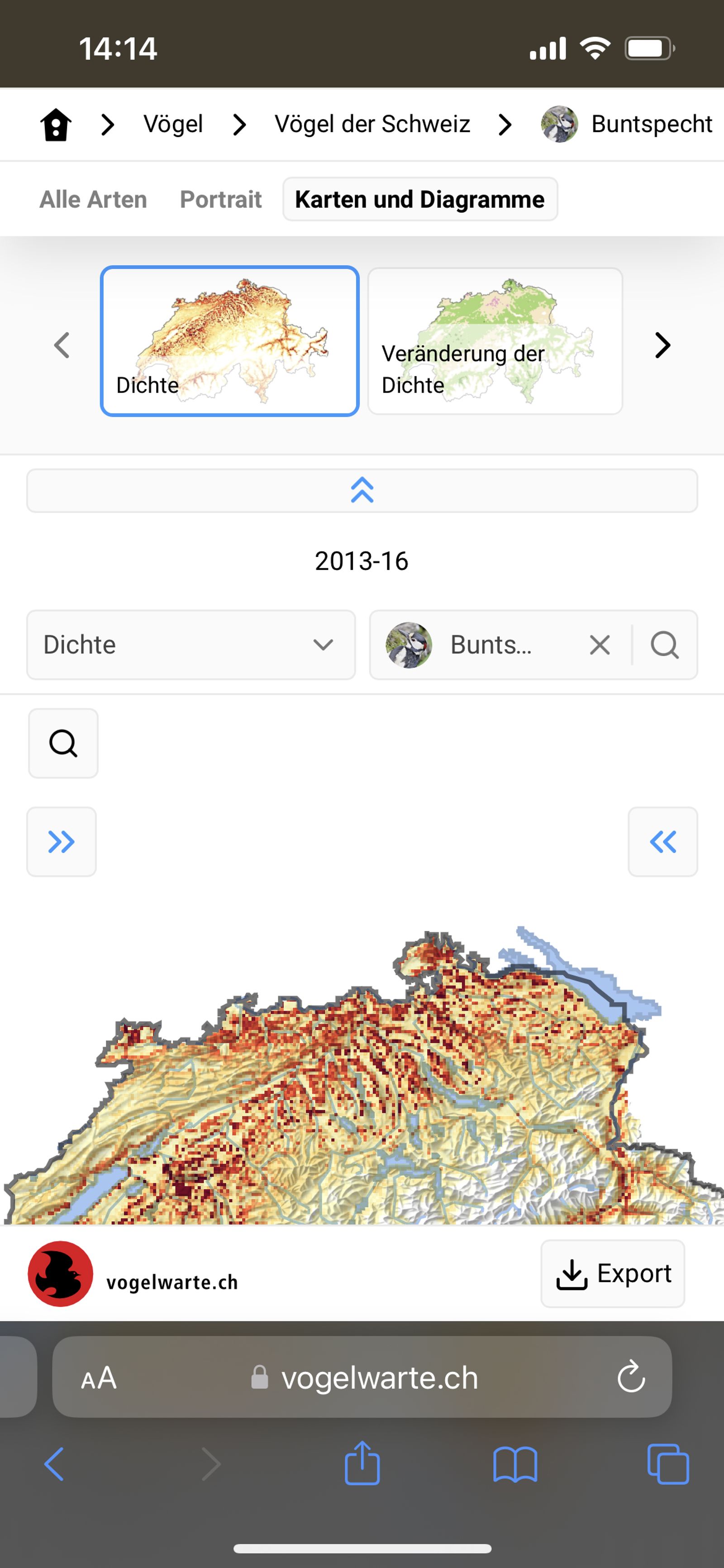 Kartenseite Mobile (neu)